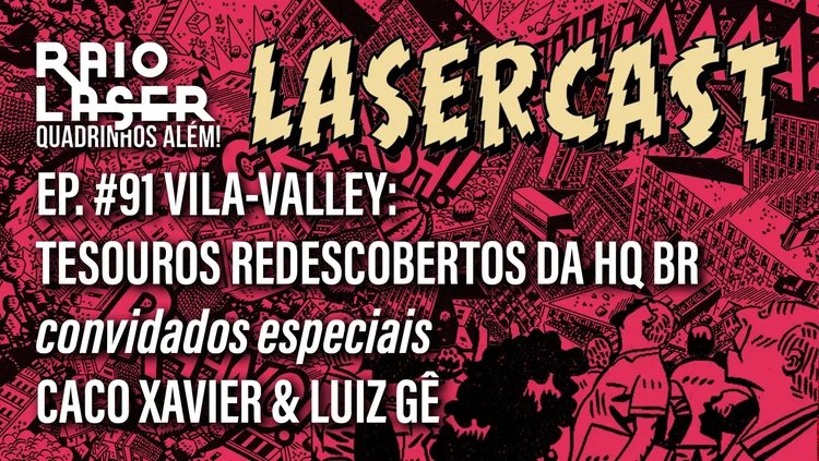 raiolaserHQ's tweet photo. Quanto tempo uma obra-prima pode ficar adormecida, sem ver a luz da publicação? A graphic novel VILA-VELHA precisou de 34 anos para que pudesse finalmente ressurgir translúcida, impecável e inédita! O novo episódio do LASERCAST esmiúça esses bastidores: https://t.co/ftu7XfW2pP https://t.co/HcD17PxC32