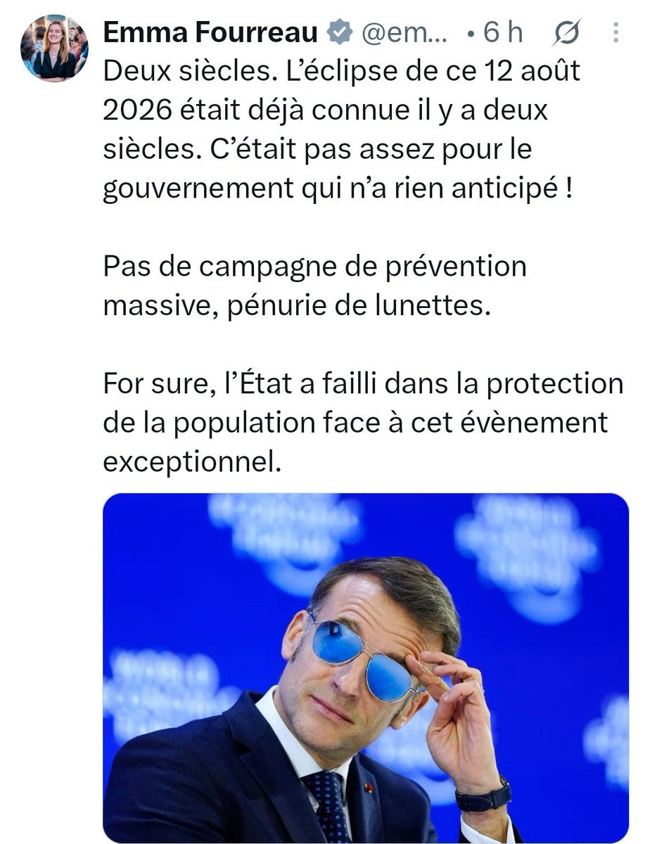 lafotaki's tweet photo. On est face à une gauche qui considère les gamins suffisamment grands pour être dehors à 3h du matin, mais les adultes trop demeurés pour acheter des lunettes.

Bref. https://t.co/CrtJDLMnFT