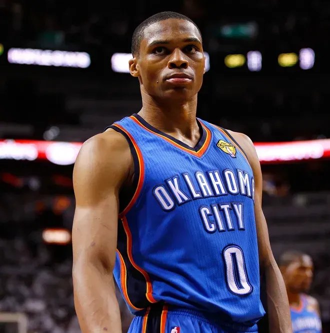 Okla_OAG's tweet photo. End of an era for one of Oklahoma's finest stars: Russell Westbrook. Thanks, Russ, for the memories, work in the community, and contributions to our Thunder. Best of luck in retirement. https://t.co/tmcCeT3eNl