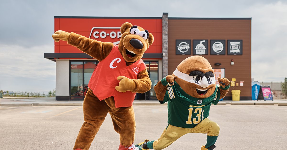 CoopFCL's tweet photo. Do you have your tickets for the next @GoElks game on Aug. 15? Visit any participating Co-op gas bar across northern and central Alberta to purchase two tickets for only $40! https://t.co/1FaLcSGxA5