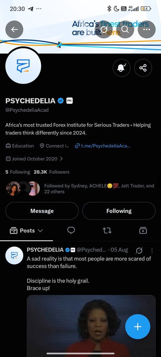 jesmicfx2's tweet photo. @Techriztm @PsychedeliaAcad @1OnlyAce @FundedNext Done https://t.co/DIclB8Cfsz