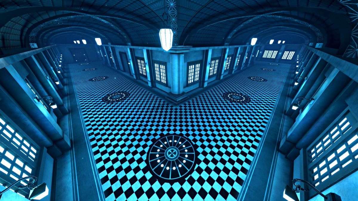 Jessi55xc's tweet photo. World: Fan world of PERSONA3 RELOAD
Author: kasen3 @kasen3_1111
Cool blue light fills these quiet halls and stairways and creates a soft dreamy setting to explore. 🛗
#VRChatPhotography #VRChat https://t.co/rdpzRpu3te