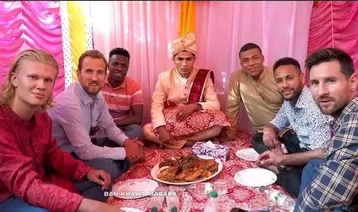 gazipurbull's tweet photo. শুভ বিবাহ @Cristiano https://t.co/ERR8d4QVw6
