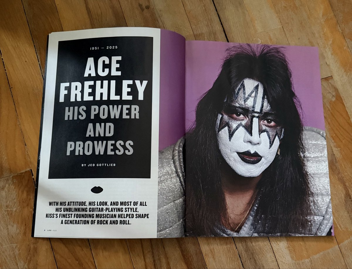 rebelwithyou's tweet photo. From LIFE Magazine 
@ace_frehley #SpaceAce #legend #Kiss #LifeMagazine #KissArmy https://t.co/4dtgDTgygN