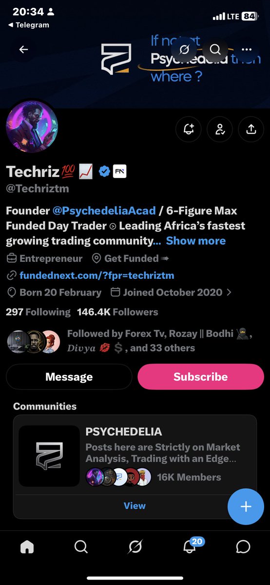 kabirukb's tweet photo. @Techriztm @PsychedeliaAcad @1OnlyAce @FundedNext Done ✅ Boss, Ya Allah let me be among the winners this time🤲🥺 https://t.co/kIEqRKItFc