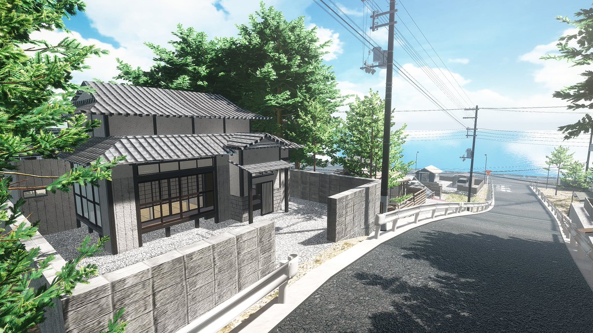 cho_co_rock's tweet photo. A Hill Path Overlooking The Sea

VRChat World : 嚮海坂-むかいざか-
Author : S_Nea

#VRChat
#VRChat_world紹介
#VRChatPhotography https://t.co/X6cVG1kozW