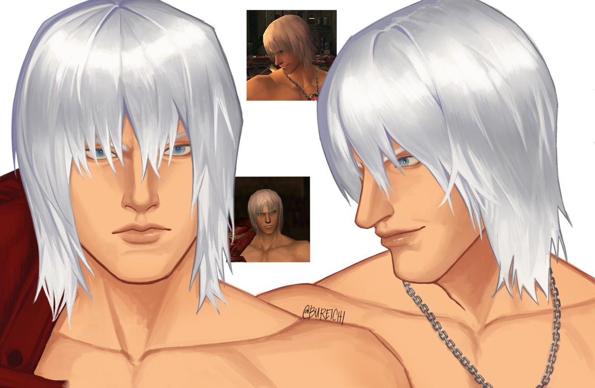 bureichi's tweet photo. dmc 3 dante my shayla https://t.co/0OasEMFHz0