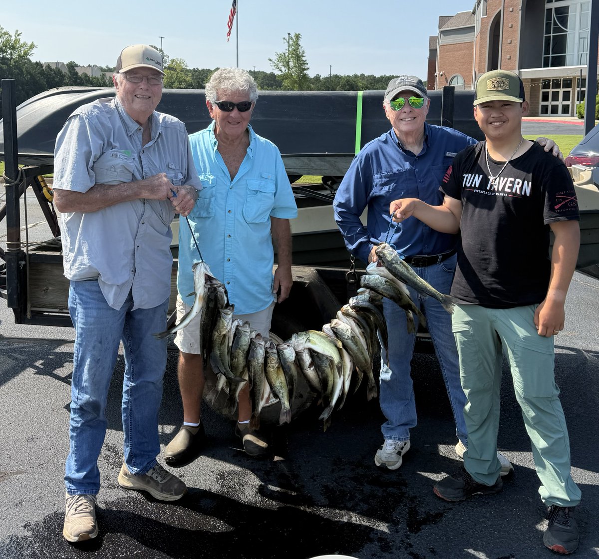 DrMarkRutland's tweet photo. A productive morning fishing with old friends and a grandson.  Now…. For a productive night teaching at The church at Liberty Square in CartersvilleGa. 6:30 pm Join us. I’d love to see you there. https://t.co/pSlKuL7Mhm
