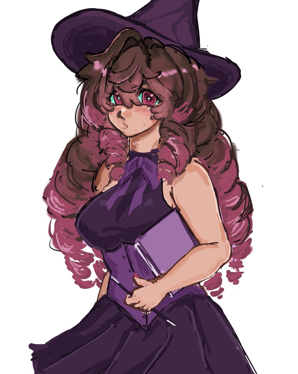 goodnightness's tweet photo. hello little witch ness😊 https://t.co/nNr4vMOeiJ