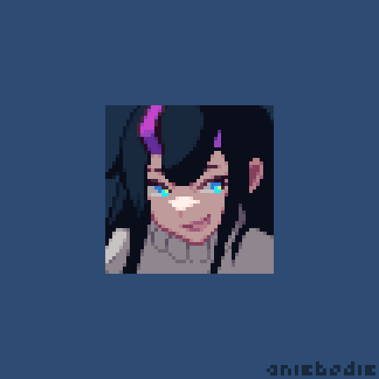 Aniebodie's tweet photo. Small portrait from awhile ago #pixelart #ドット絵 https://t.co/ufTYWavQWS