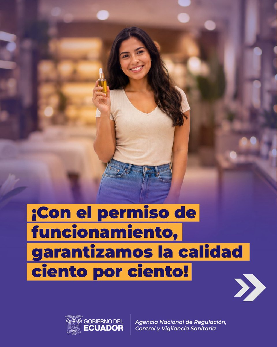 Arcsa_Ec's tweet photo. ¡Para tu conocimiento, estos locales ahora necesitan permiso de funcionamiento! 📑

Revisa las actividades comerciales que requieren este documento oficial de #Arcsa, garantizando así el cumplimiento óptimo de las normas sanitarias en sus operaciones.

#GobiernoDelEcuador 🇪🇨 https://t.co/DQZWjOyj8A