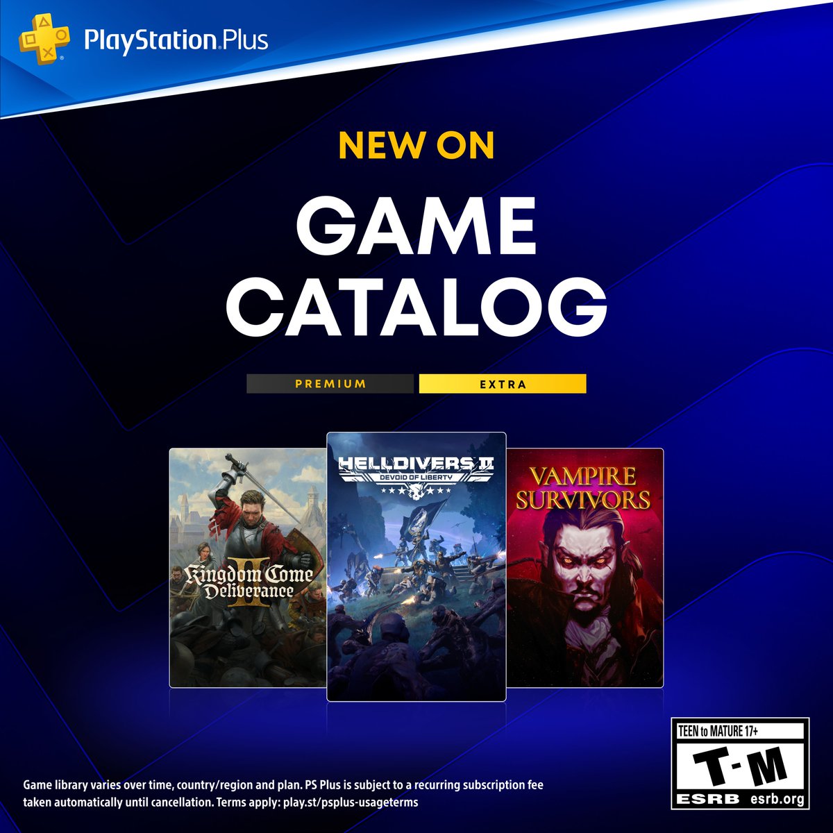 PlayStation Plus Extra and Premium welcome a host ...