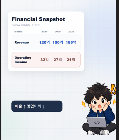 vibbitbuilds's tweet photo. 바이브코딩 7일차.

오늘은 드디어 AI 영상 자동 생성 파이프라인을 끝까지 연결해봤습니다.

대본 → 장면 분석 → 캐릭터/그래프/설명 화면 → TTS → 자막 → 최종 영상

여기까지만 보면 거의 완성 같았는데…

결과물은 개판이었습니다.

대부분의 장면이 텍스트 화면으로 잡혔고, 새로 만든 Remotion 모션 장면은 기존 영상과 너무 이질적이었습니다.

그래도 오늘 하나는 확실히 배웠습니다.

“자동으로 영상이 만들어진다”와
“볼 만한 영상이 자동으로 만들어진다”는 완전히 다른 문제였습니다.
코딩을 거의 모르는 상태에서 시작한 지 7일.
일단 끝까지 연결하는 데는 성공했습니다.

내일부터는 더 만드는 것보다 AI가 어떤 장면을 선택해야 하는지부터 다시 잡아보겠습니다.

#바이브코딩 #AI #개발일지 #AI영상