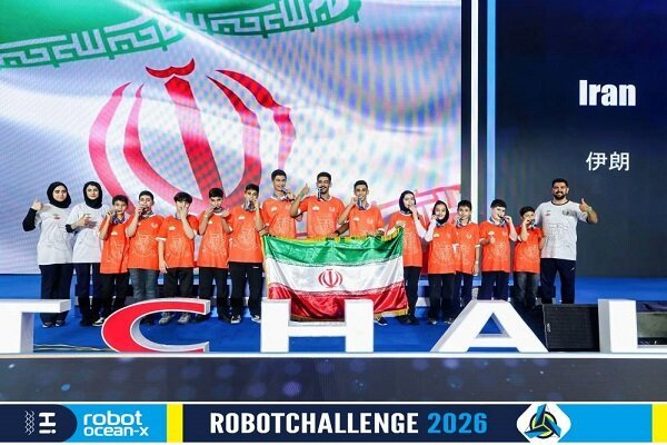 dariusz1970's tweet photo. @ISRAELFA The 13-member Iranian student robotics team demonstrated the capabilities and creativity of Iranian teenagers by winning three world titles in the 2026 China Robotics Competition.  "Stronger at every level for a strong future for Iran." https://t.co/7zazjy2dzN