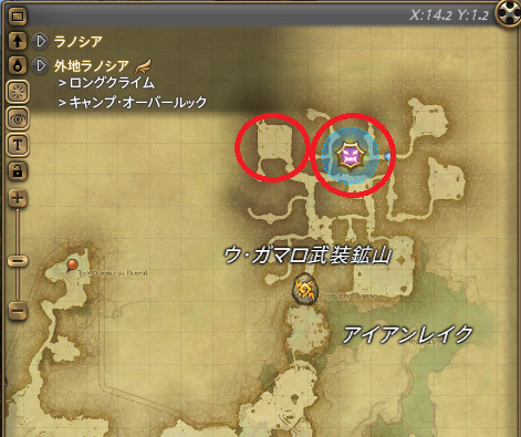 Noenoe_run's tweet photo. 妖怪うぉっち
外地ラノシアのここの2つが交互に永遠わくし
ボスが氷結するから一瞬でおわってはかどりすぎる

武器残り３つ！

#FF14 https://t.co/YMgXgSQp6M