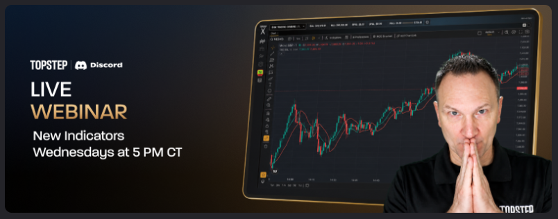 TopstepRobert's tweet photo. Tonight 5PM CT @Topstep Discord.
Deep dive into indicators and tools on the #TopstepX platform.

https://t.co/FmXL3i48fB https://t.co/k6YwcXRdQy