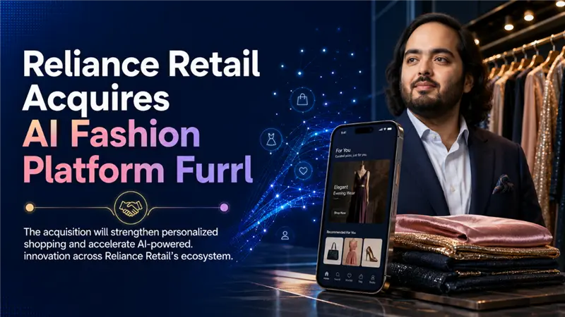 SubhamP29780's tweet photo. #AnantRetailAI27 Reliance Retail's acquisition of Furrl is a testament to Anant Ambani's forward-thinking approach. Can't wait to see how this enhances the premium tech-driven ecosystem for Indian consumers. https://t.co/hM5xuhLRFg