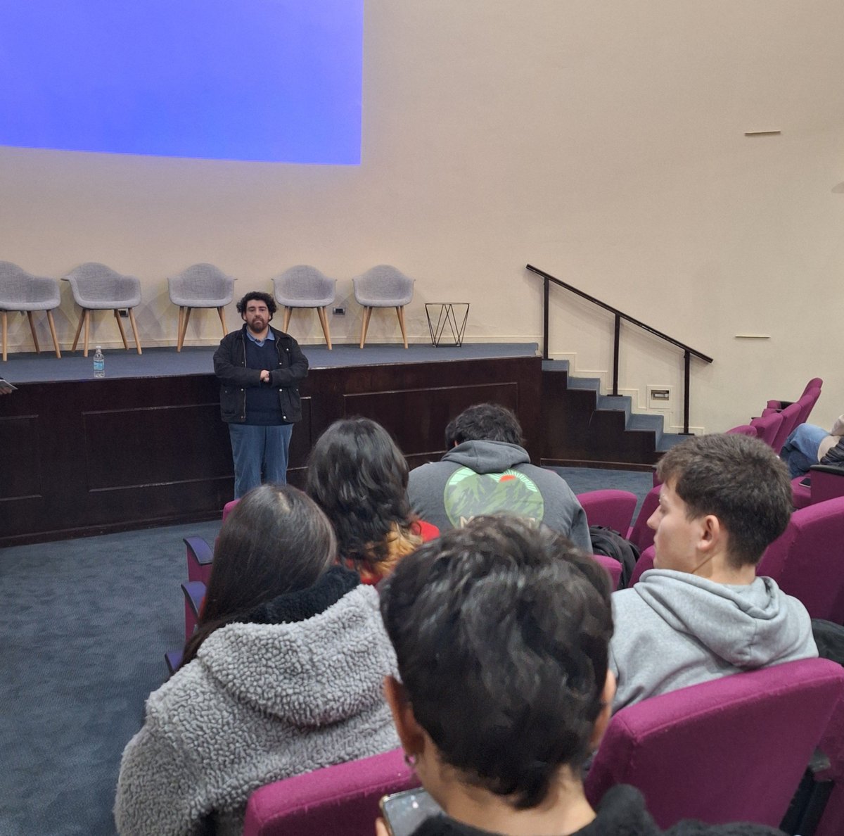 DCBMutalca's tweet photo. @DIUtalca Zúñiga se refirió a "Diseño experimental actual y presentación de protocolo en trabajo con animales de laboratorio" ✅️

🔷️ Se trataron temas como 👇

Generalidades animales de laboratorio y bioterio, Fisiología animal, Aspectos legales, Nutrición...

https://t.co/ue8HWr1gzp https://t.co/mzDf4TqpuA