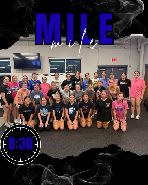 OgdenBulldogVB's tweet photo. Today, our girls ran the timed mile run!  Not only did we beat the storm, they crushed their goal times! All summer long, these girls have put in the work, stayed committed, and pushed themselves to reach this goal. https://t.co/riUCxcPoR1
