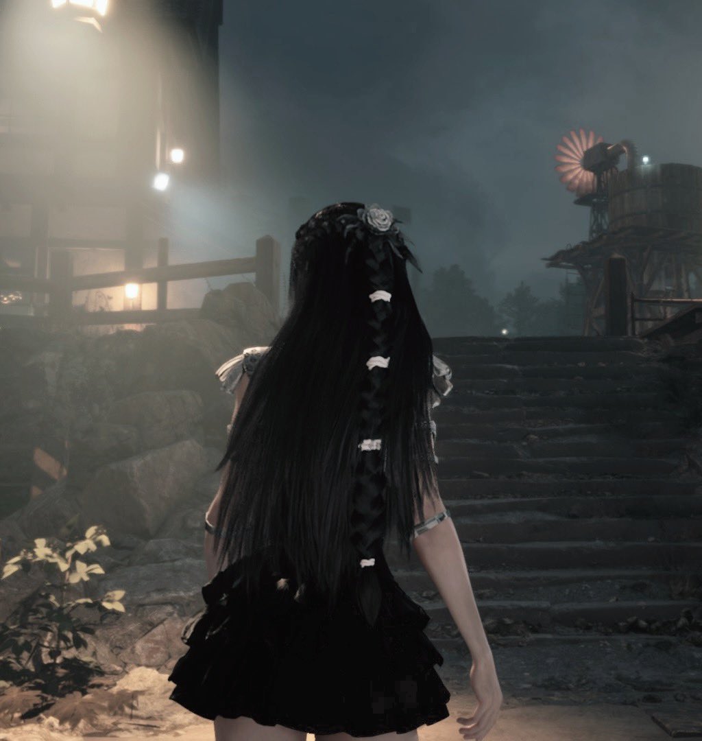 dolliehartt's tweet photo. she looks like a gothic lace doll https://t.co/dsZEZVvyQb