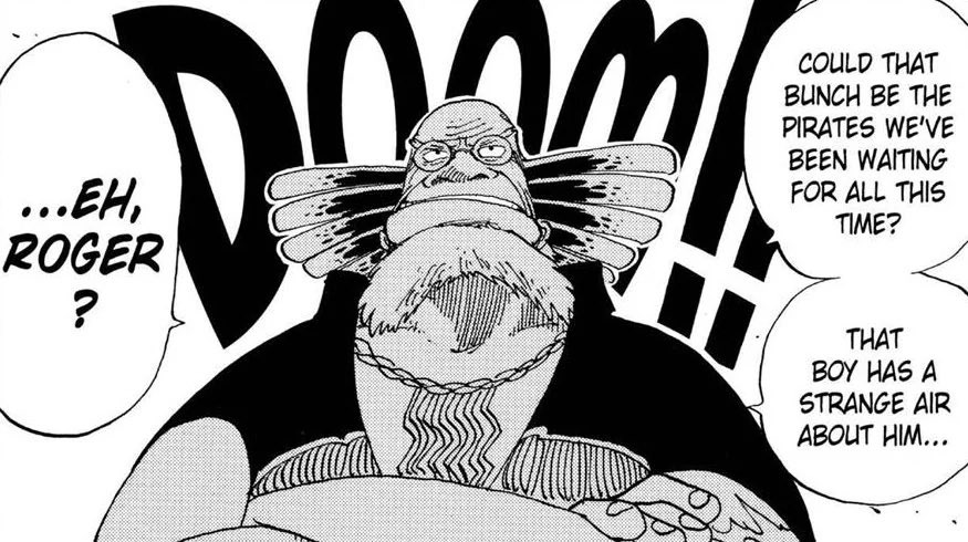 ItxThiago's tweet photo. @Alejantzu Pero si ya desde el cap 105 Crocus dice que lo mismo Luffy es el hombre que han estado esperando. Y en el propio capítulo 1 Shanks da su brazo por Luffy y se lo dice a Shirohige después, que da el brazo en pos de la nueva era. Y eso no lo haces si no crees que Luffy es el elegido https://t.co/Sl0o62wQjG