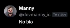 ocruzdev's tweet photo. De kien @devmanny_io ?

Será de @charliesbot ? O su relación ya quedó en el pasado 👀 https://t.co/MtKtNsEK30