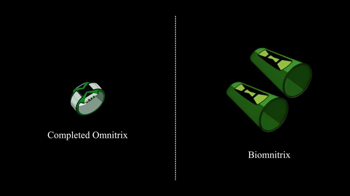fashiisoulgen's tweet photo. Omnitrix
Omnitrix → Omnitrix (Future)
Omnitrix → Omnitrix (Recalibrated)
Completed Omnitrix
Biomnitrix
Omnitrix (Recalibrated Replica) → Ultimatrix
Ultimatrix → Ultimatrix (Future)
Stabilizer → Ultimatrix (Upgraded Stabilizer)
#Ben10
#Omnitrix
#Ultimatrix
#Biomnitrix https://t.co/ssF7ETvX9w