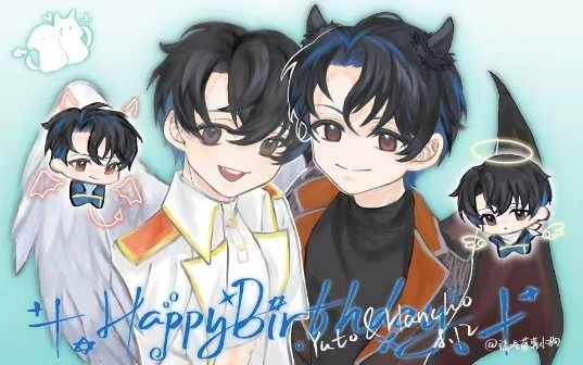 konno_1012's tweet photo. Angel or devil?

#犬飼憂人誕生祭2026 https://t.co/u4WsMGgtq7