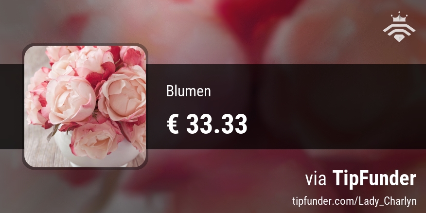 sendtocharlyn's tweet photo. Es gab gerade ein neues Trinkgeld aus meiner Tipliste für mich über € 33.33!
Kann ich mit deinem auch rechnen?
Finde es heraus auf https://t.co/eobHueJacy via TipFunder https://t.co/JZWY5rYacm