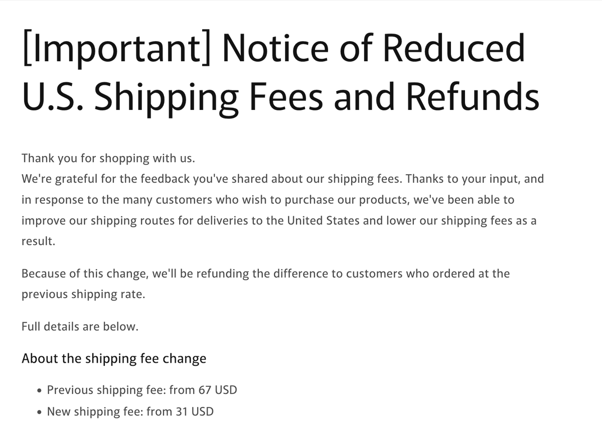 JusagiChan's tweet photo. YO AMERICAN BROS the shipping fee has been reduced!!

https://t.co/R25dLcjrj1 https://t.co/16wIAMbL5V