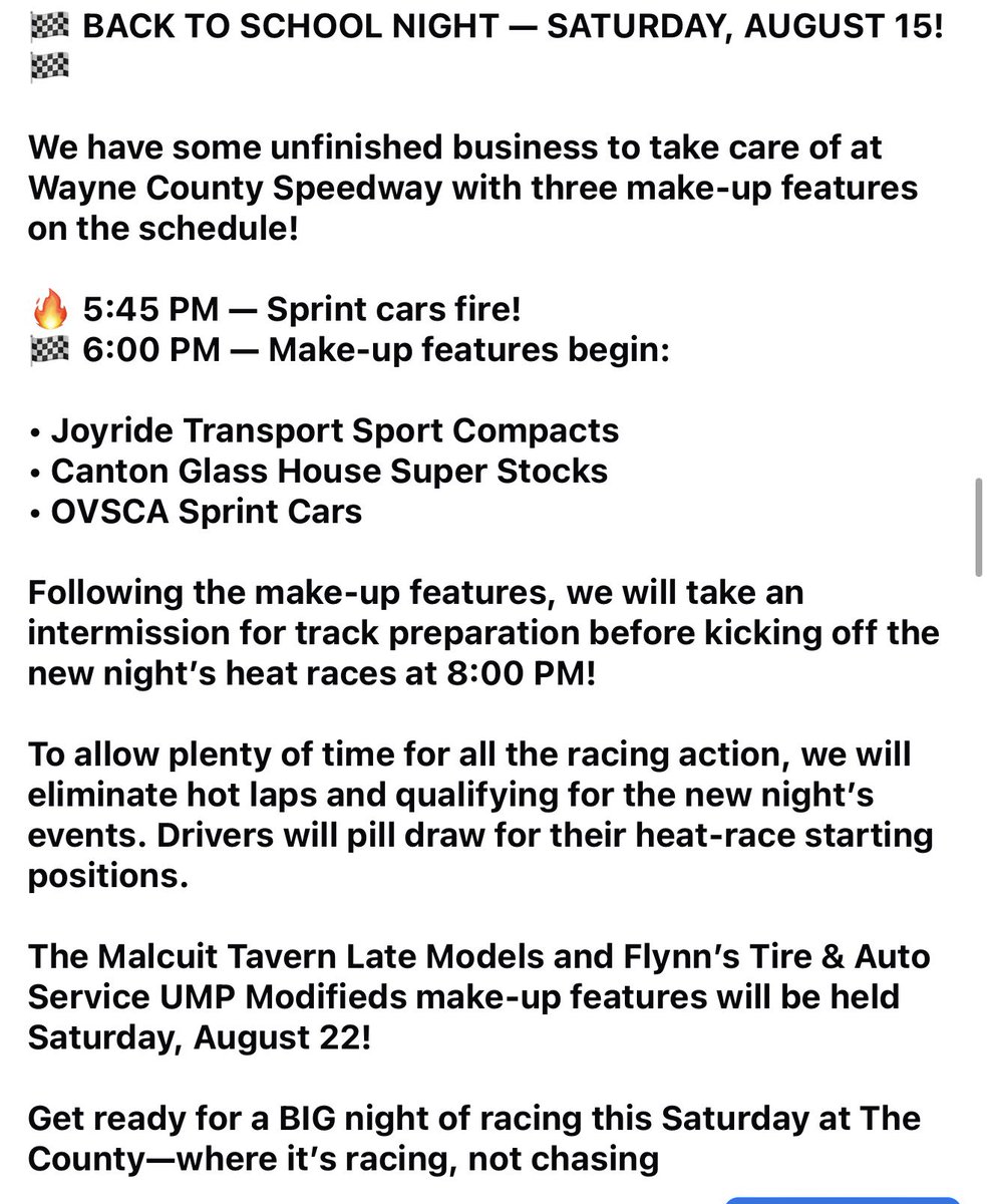wcsohio's tweet photo. Back to School Night, order of events due to three make up features https://t.co/HNABAxbxUk