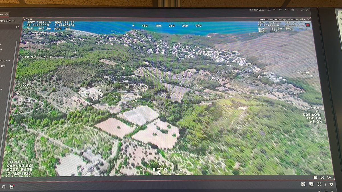 AgriculturaGOIB's tweet photo. Vigilància també des de l’aire per l’#Eclipsi2026

Un avió de vigilància i coordinació de l’@ibanat_IB sobrevola els principals punts de Mallorca per fer el seguiment del dispositiu sobre el territori.

📍 Es Trenc, Andratx i Estellencs, des de l’aire.
Prevenció i coordinació https://t.co/iYYocmblHP