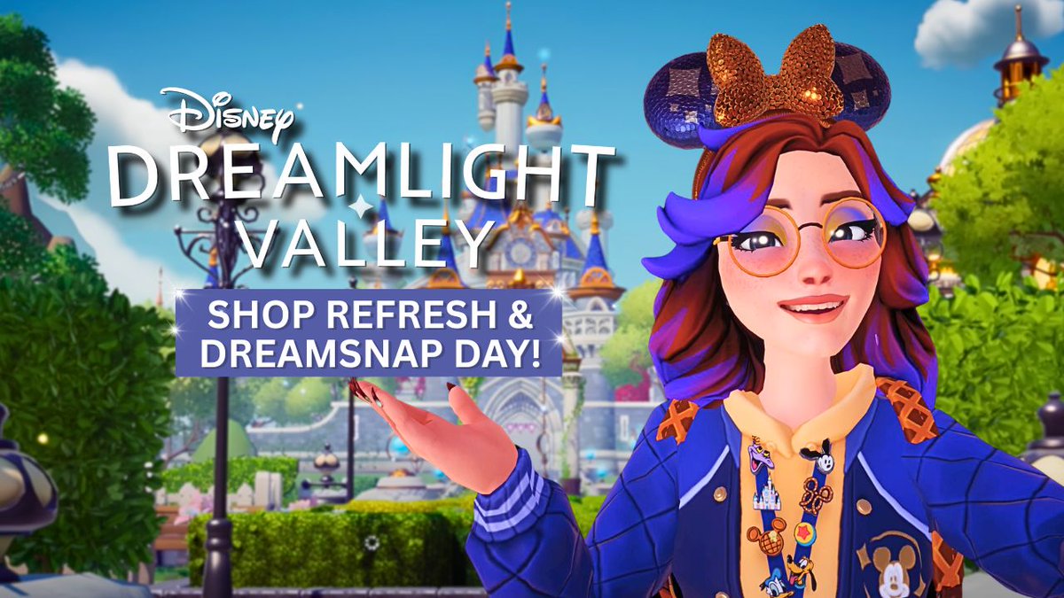 JaideTheFae's tweet photo. 🔴Now Live | Happy Solar Eclipse Day! | Reset Day &amp; Dreamsnap Day! 🏰✨
🎮: Disney Dreamlight Valley
🔗: https://t.co/5bCBqDUQpg 
🔗: https://t.co/vayCV5opYc https://t.co/MzFFLuDF0r