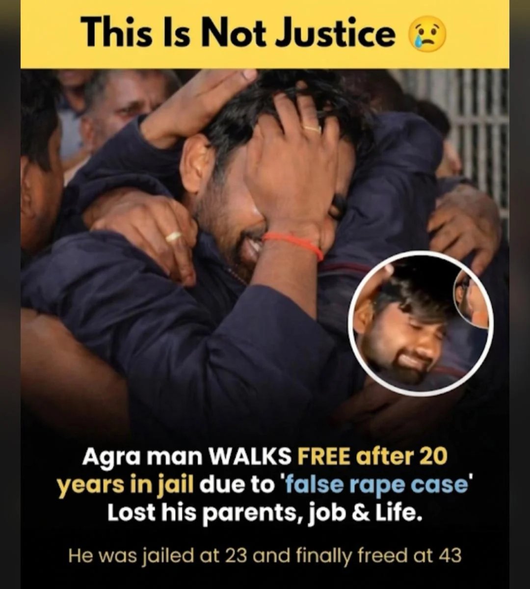 MeritvsQuota's tweet photo. Vishnu Tiwari was charged with fake SC/ST Act and spent more than 2 Decades in Jail.

He Lost his Parents, his Job and his Life.

Except of Compensating Vishnu Tiwari,
Modi Government will Compensate the complainant who filed fake SC/ST Act with 40% hike https://t.co/8AAHy5HYft