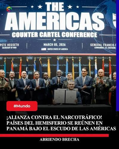 Pedro_vrae's tweet photo. Cumbre de la Coalición contra los Cárteles de las Américas (A3C).

La Ciudad de Panamá es el centro de la reunión cumbre de la Coalición contra los Cárteles de las Américas (#A3C), también llamada "Escudo de las Américas". El encuentro reúne a representantes de 20 países para coordinar operaciones conjuntas contra el narcotráfico, el lavado de dinero y el tráfico de armas.
Participan, ministros de seguridad, jefes de defensa y altos mandos militares de países del hemisferio, incluyendo la presencia del secretario de Guerra de Estados Unidos, Pete Hegseth.

Pasar del diálogo a las acciones.
La #Cumbre que se lleva a cabo de manera simultánea con los ejercicios militares combinados Panamax 2026, busca pasar del discurso político a acciones operativas coordinadas entre las naciones aliadas.
Al mismo tiempo, se busca desarticular las finanzas criminales y las redes delictivas transnacionales que emplean tecnología avanzada.
A la vez, fortalecer la cooperación en seguridad regional impulsada por Estados Unidos junto a socios de América Latina y el Caribe.
Países participantes.
Norte, Centroamérica y el Caribe: 
Estados Unidos, Panamá, Costa Rica, El Salvador, Honduras, República Dominicana, Trinidad y Tobago, Bahamas, Belice, Guatemala y Jamaica.
Sudamérica: 
Argentina, Bolivia, Chile, Ecuador, Guyana, Paraguay, Perú y Colombia, además de contar con la convergencia de delegaciones de alto nivel técnico, de defensa y de seguridad interior de la región.
Los únicos que no participan son #México y #Brasil, dada a las posiciones ideológicas de sus gobernantes, y que, con el tiempo serán los más perjudicados.
Esta importante Cumbre se lleva a cabo (ayer y hoy) en la Ciudad de #Panamá. La elección de Panamá como sede responde a su posición geoestratégica como bisagra del continente y a su rol logístico en el control de flujos fronterizos y marítimos en la región.