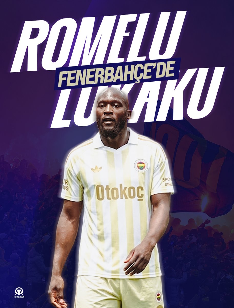 aa_spor's tweet photo. 📢 Fenerbahçe, Romelu Lukaku'yu kadrosuna kattığını açıkladı. https://t.co/SoM2DCWEOK