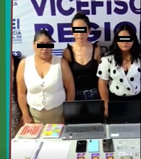 Tomas7J's tweet photo. #Defraudadores 
Seis personas, cuatro mujeres y dos hombres, fueron detenidos por @FISCALIA_GobOax en la colonia Estrella de la ciudad capital al defraudar a personas con la venta de automóviles.
Decían ser de Dalton Financiera, pedían enganches y no cumplían con la entrega https://t.co/1Fkleed4bO