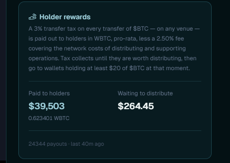 BTCspltoken's tweet photo. We have already distributed more than 0.6 $BTC to all our holders

Thanks to @LaunchOnSF https://t.co/vkjvJxg9EW