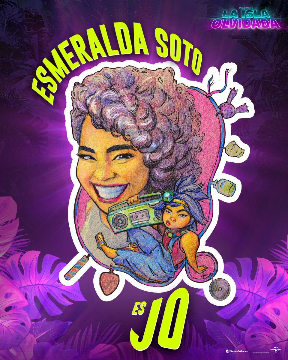UniversalMX's tweet photo. Jo está lista para descubrir lo desconocido y encontró la voz perfecta para acompañarla: @laesmeraldasoto. ✨ 

#LalslaOlvidada nos espera el 16 de septiembre, solo en cines. https://t.co/qzDNHK7SPw