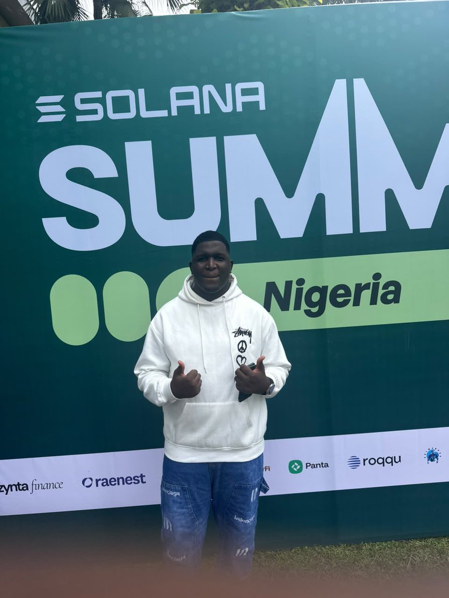 Kabeer089's tweet photo. Solana Summit Nigeria 2026 🔥
Met with amazing web3 guys 🫆
#SolanaEcosystem https://t.co/EF3K9LPfns