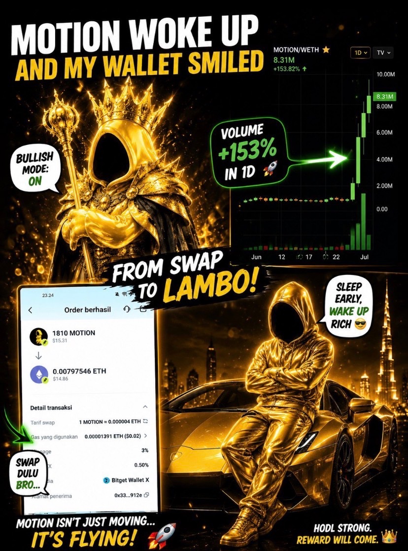 StwnRehan36738's tweet photo. 🚀 @motiontip  not just an airdrop — it’s a movement.
Every step, every interaction, and every contribution could bring you closer to the next opportunity.

Stay active. Stay consistent. @tipmotion 

The Motion has started. Are you ready to move with it

@motiontip 1000 https://t.co/vmF0wr5PnV