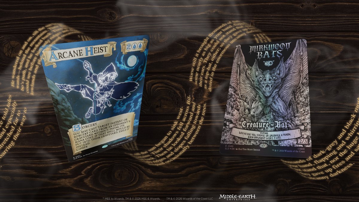 Secret Lair】 『Secret Lair x The Hobbit: A Marvelous Mathoms