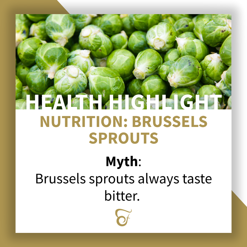 TheFedeliGroup's tweet photo. Fact: When prepared correctly, Brussels sprouts are sweet, nutty, and delicious! Pairing them with garlic, a squeeze of fresh lemon, and Parmesan cheese makes them even more flavorful. Try it out: https://t.co/CHNZBKkkUQ

#WellnessWednesday #TFGHealthHighlight https://t.co/sG6CzhoB7J