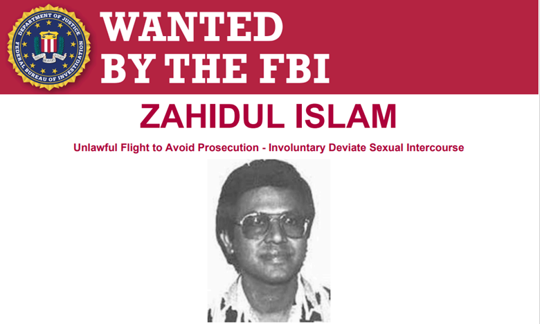 FBIPhiladelphia's tweet photo. Zahidul Islam is wanted for the alleged sexual assault of a female patient at a hospital in Philadelphia, PA, on October 3, 1996. He has ties to New York State and Montreal, Canada. He may be traveling with his wife, who is also a physician: https://t.co/leB5MoHVxm https://t.co/AJNaTlMIpy