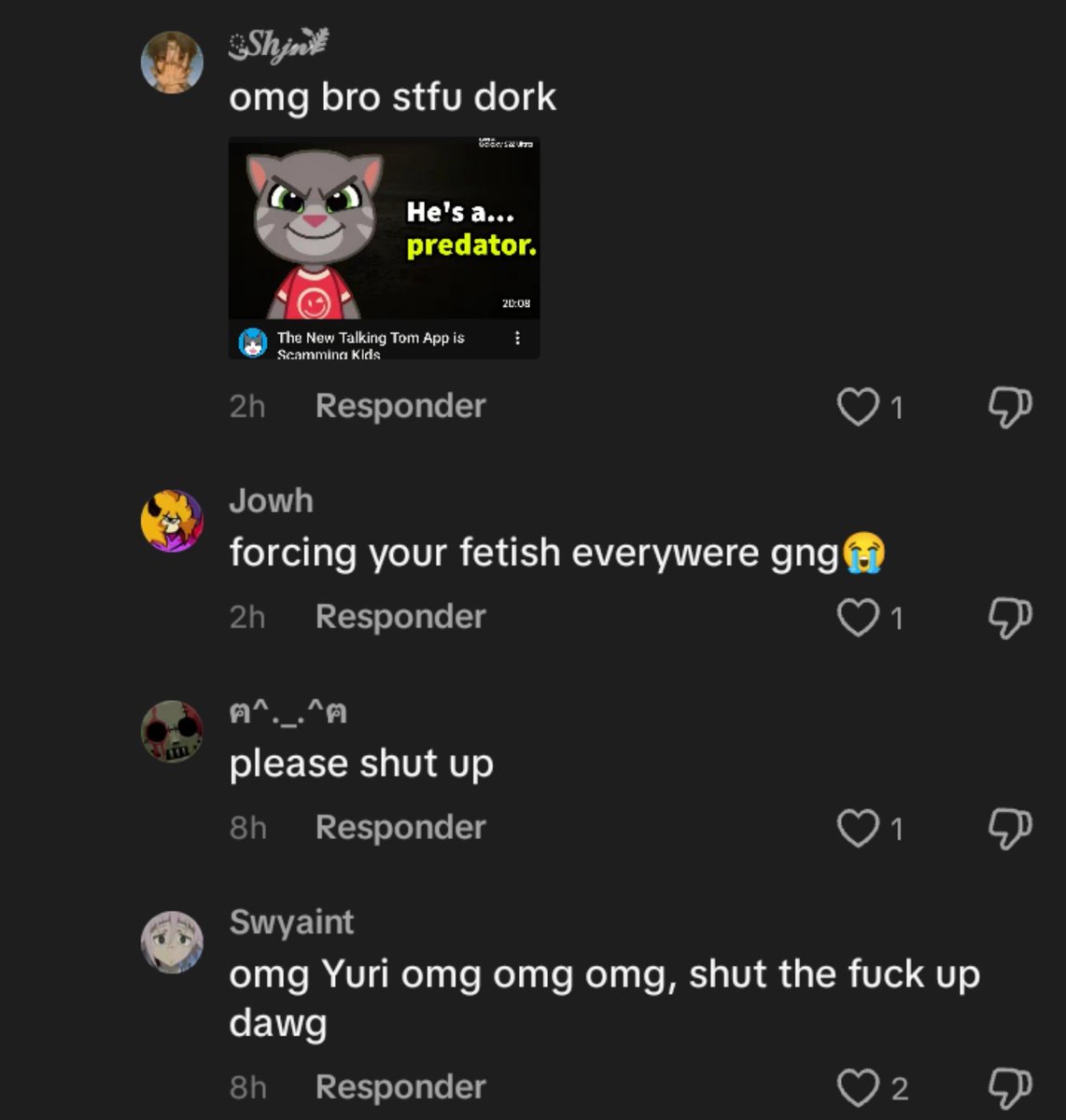 aftonsekai's tweet photo. just  miserable  ppl  all  around https://t.co/ztIVPqtJPs