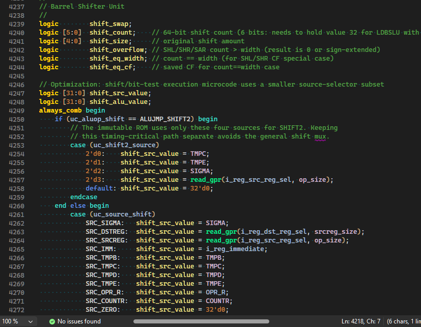 gojimmypi's tweet photo. Latest version of the Visual Studio Syntax Highlighter includes support for all of the System #Verilog keywords supported by @YosysHQ v 0.67 and later. 

Those keywords are highlighted in a distinct yellow by default, and a lighter yellow for declarations. 

Sample #z386 code: https://t.co/JhAuycZwc7