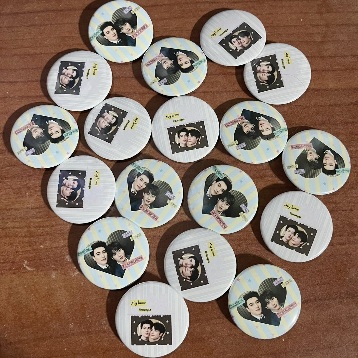 belovedpatsy's tweet photo. Giveaway for — #Innongsa #อินองศา 

pin 20 ea ♥️💭

@ Central Ladprao 
date : 15 angust 2026 
time : tba 

ใครไปหาอินองอย่าลืมมารับกันน้าคะ ㅠ ㅠ https://t.co/Ev4EAAt46L