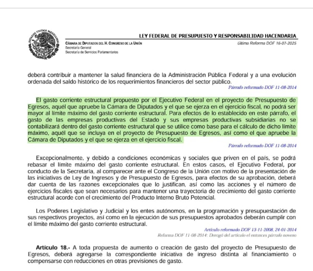 ClaudiAnaya's tweet photo. Esto es importante porque; según la LFPRH el GCE solo puede crecer de un año a otro para 2027 un 3%
Y ya estamos completamente excedidos

Si el gobierno sigue así será imposible tener finanzas sanas https://t.co/46clKqKyv9