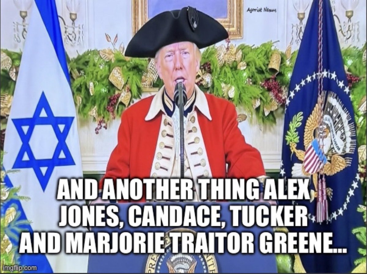 FreeTheAmerican's tweet photo. @GusHxo @FmrRepMattGaetz @mattgaetz You and I both know that’s not what he said. He told 🤡 like 🫵🖕

And when people like him and I stay home on Election Day, you can thank yourselves and Trumpstein.

So please, keep up the good work. https://t.co/3lO6J8GjZj