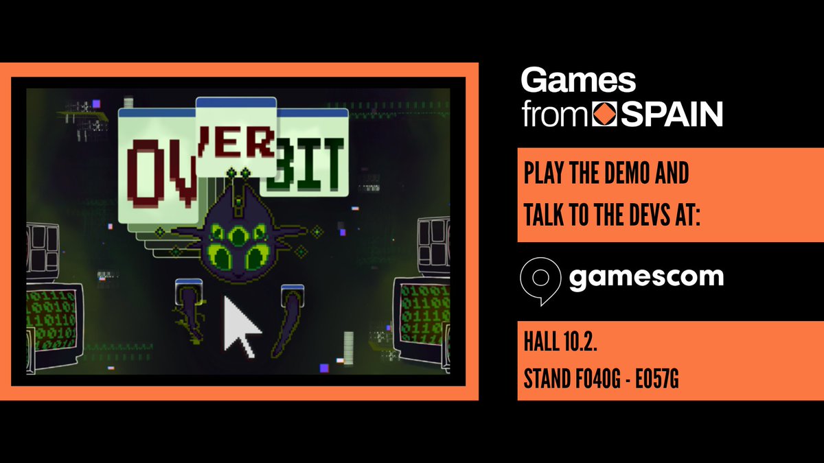 GamesFromSpain's tweet photo. 🕹️ Overbit by @fancycatstudios

A 4th-Wall-Breaking Pixel Art Horror/Comedy RPG with Rhythm based Bullet Battles happening inside a Retro Operative System

https://t.co/EUgs7hEjzF https://t.co/Yk9fwaw0YK